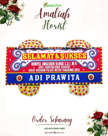 Papan Bunga Ucapan Selamat Kwayangan